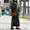 マーブルシュッド (marble SUD) flower language ジップブルゾン ナイロンジャケット 06FF073025
