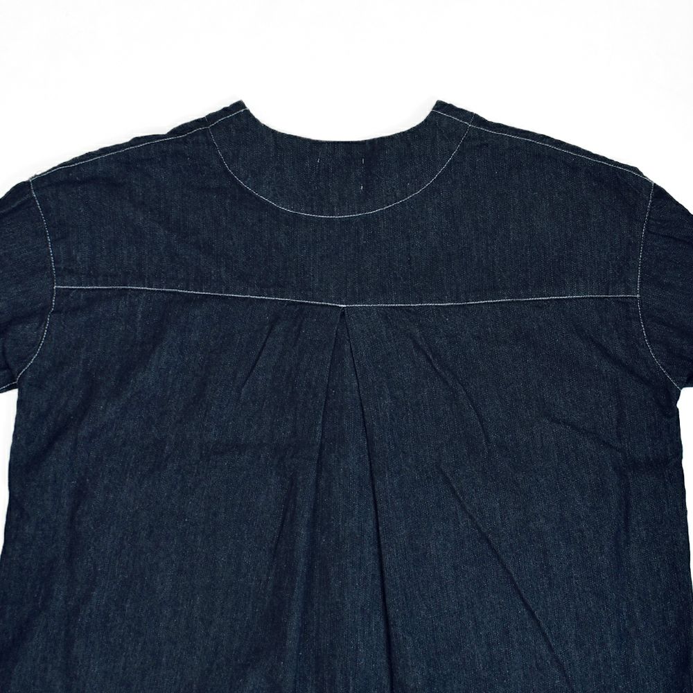 ブリスバンチ (Bliss bunch) ステッチ配色カバーオール デニムジャケット R758-329