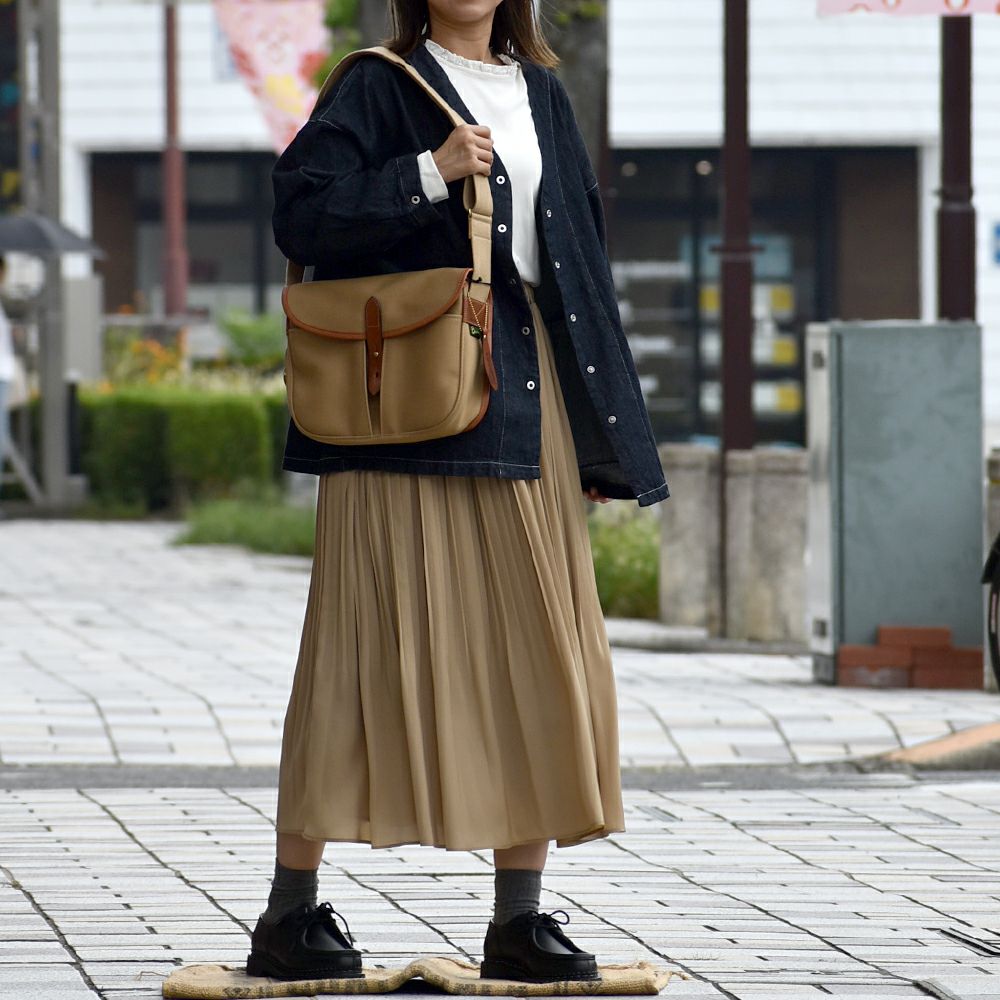 ブリスバンチ (Bliss bunch) ステッチ配色カバーオール デニムジャケット R758-329