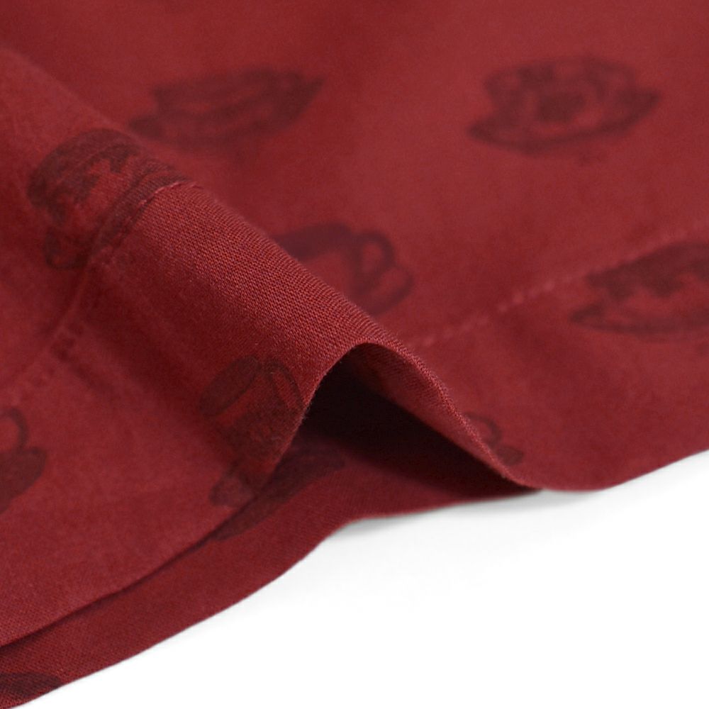 ポンデシャロン (PONT DE CHALONS) ティーカッププリントワンピース (ペチコート付) 前開きノーカラーワンピース 22551528