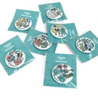 マーブルシュッド (marble SUD) ご当地 バッジ 全国 缶バッジ ご当地バッジ 47都道府県 中国・四国・九州地方 09EA9990