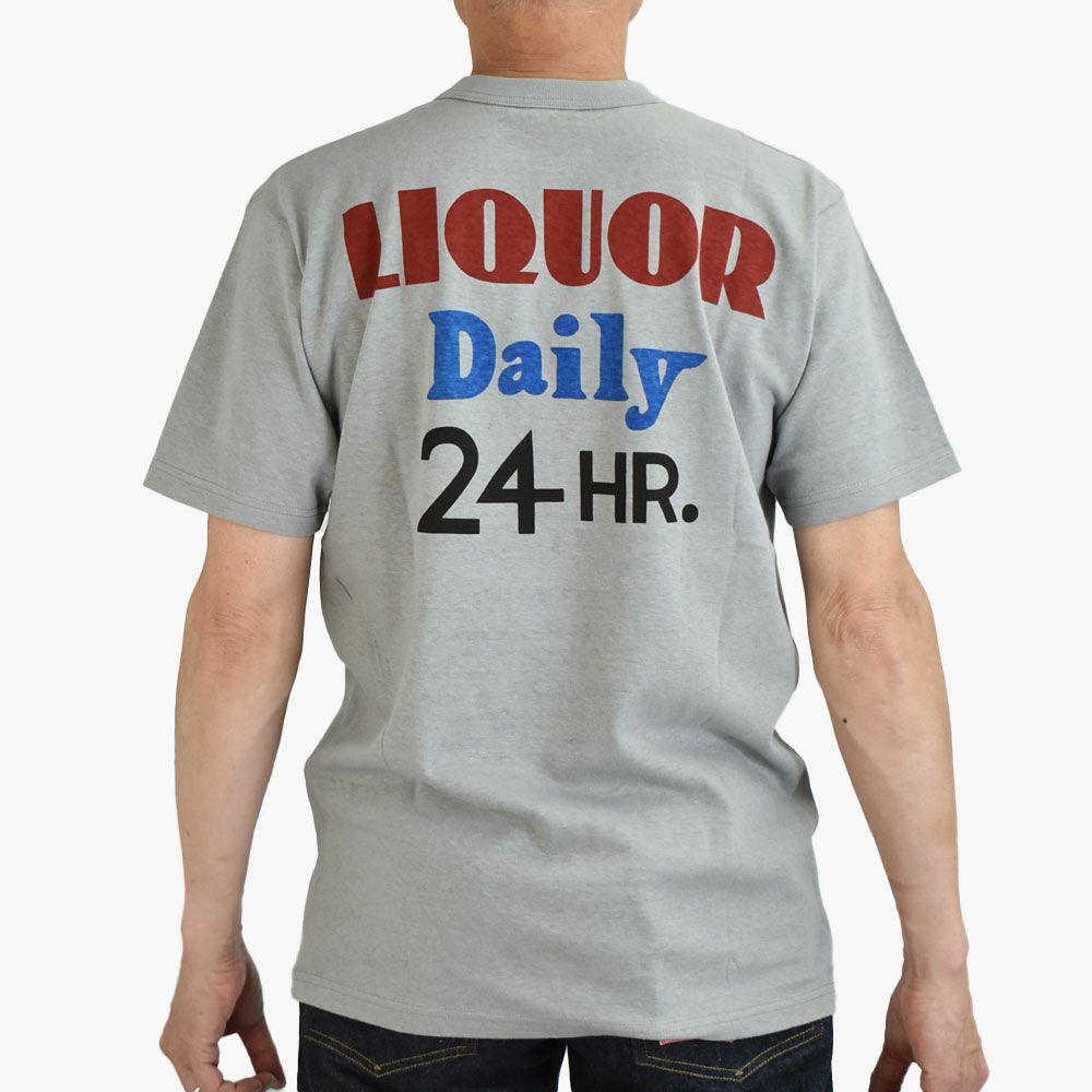 フリーホイーラーズ (FREEWHEELERS) -FUEL- FREEWHEELERS WOVEN LAVEL Vintage Style Light Weight Jersey 半袖プリントTシャツ 2535002