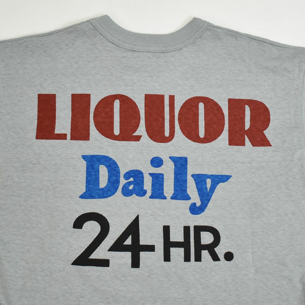 フリーホイーラーズ (FREEWHEELERS) -FUEL- FREEWHEELERS WOVEN LAVEL Vintage Style Light Weight Jersey 半袖プリントTシャツ 2535002