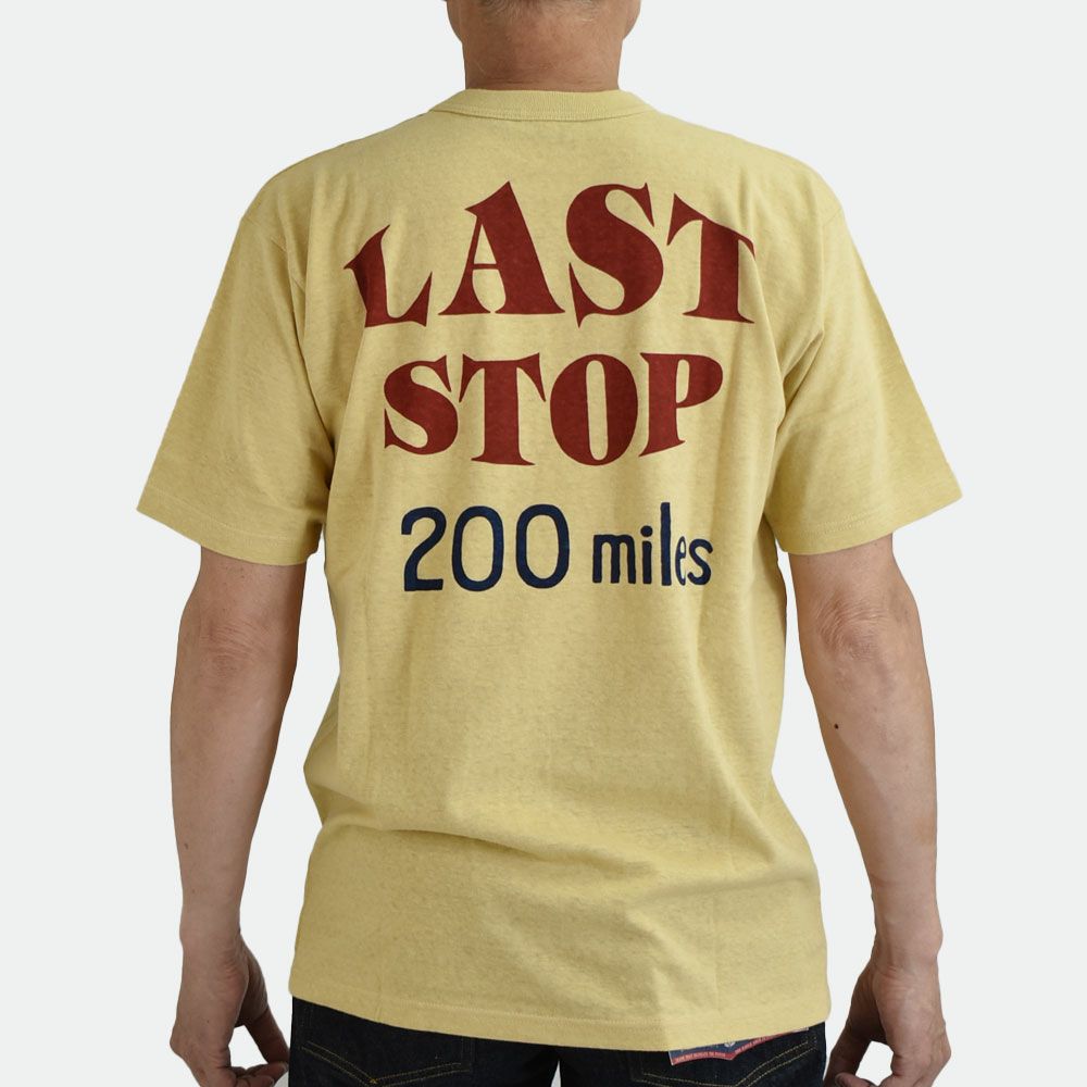 フリーホイーラーズ (FREEWHEELERS) -GAS HAVEN- FREEWHEELERS WOVEN LAVEL Vintage Style Light Weight Jersey 半袖プリントTシャツ 2535003