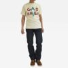 フリーホイーラーズ (FREEWHEELERS) -GAS HAVEN- FREEWHEELERS WOVEN LAVEL Vintage Style Light Weight Jersey 半袖プリントTシャツ 2535003