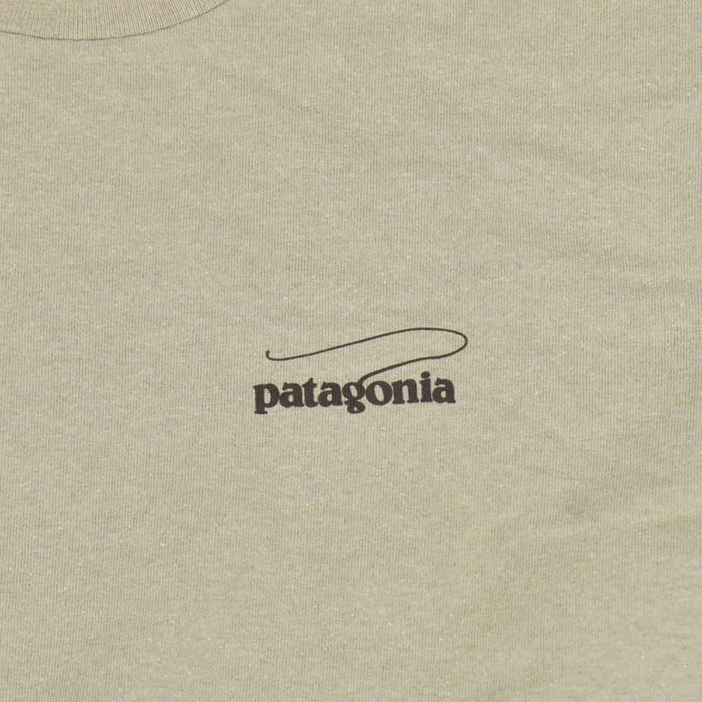 パタゴニア (PATAGONIA) メンズ ロングスリーブ キャスティング ロゴ レスポンシビリティー M's L/S Casting Logo Responsibili-Tee プリント長袖Tシャツ ロンT 37819