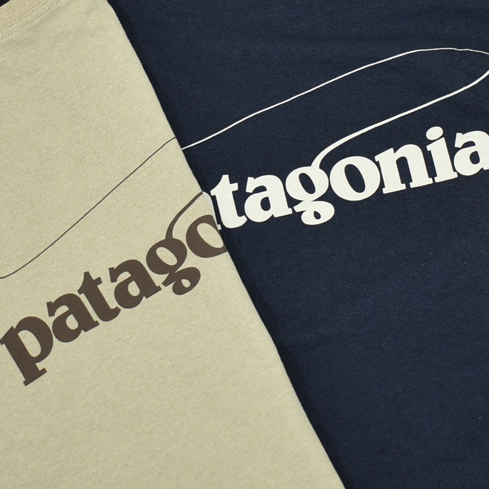 パタゴニア (PATAGONIA) メンズ ロングスリーブ キャスティング ロゴ レスポンシビリティー M's L/S Casting Logo Responsibili-Tee プリント長袖Tシャツ ロンT 37819