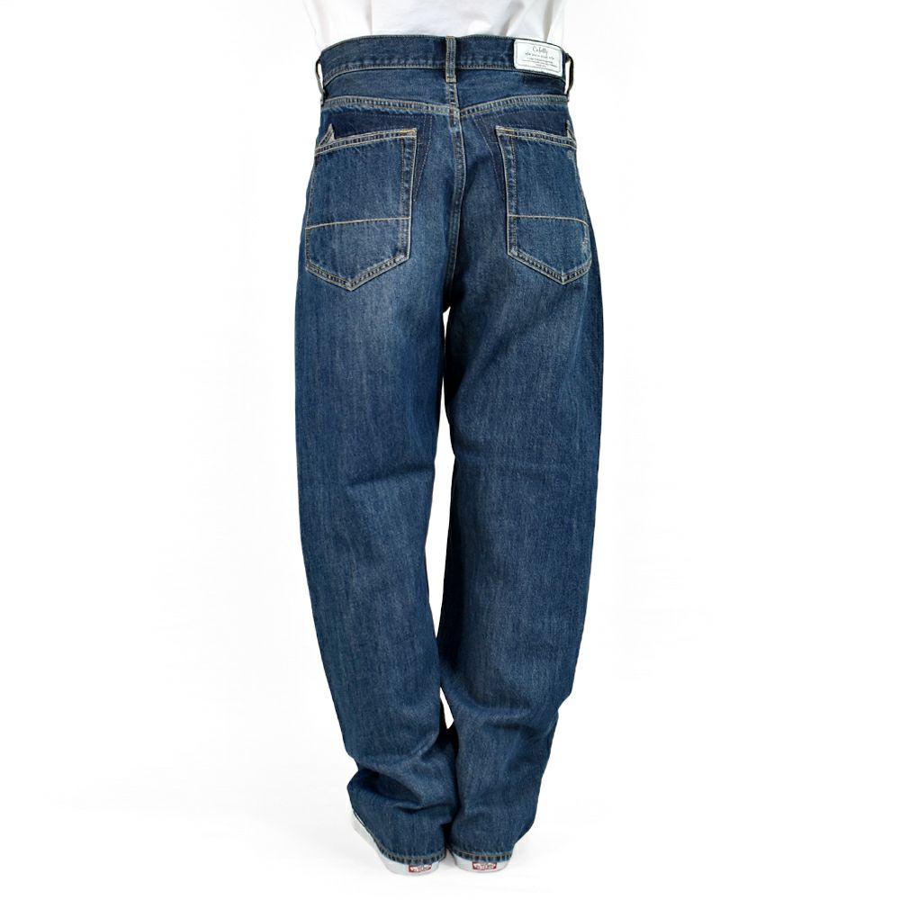 カフェッティ (Cafetty) こしばきリメイク デニムパンツ ジーンズ ジーパン CF-0598