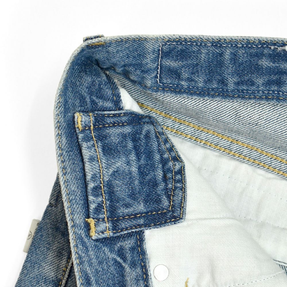 カフェッティ (Cafetty) こしばきリメイク デニムパンツ ジーンズ ジーパン CF-0598