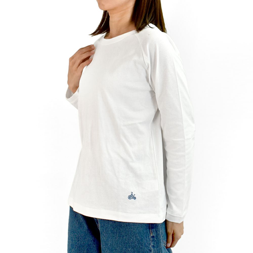 ブリスバンチ (Bliss bunch) ラグランTEE (長袖) 長袖Tシャツ 無地Tシャツ ラグランTシャツ ワンポイント刺繍 ロンT TBN1000-G