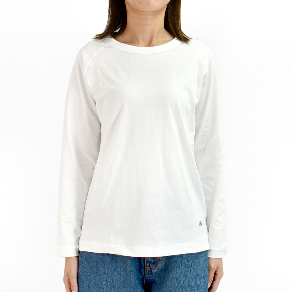 ブリスバンチ (Bliss bunch) ラグランTEE (長袖) 長袖Tシャツ 無地Tシャツ ラグランTシャツ ワンポイント刺繍 ロンT TBN1000-G