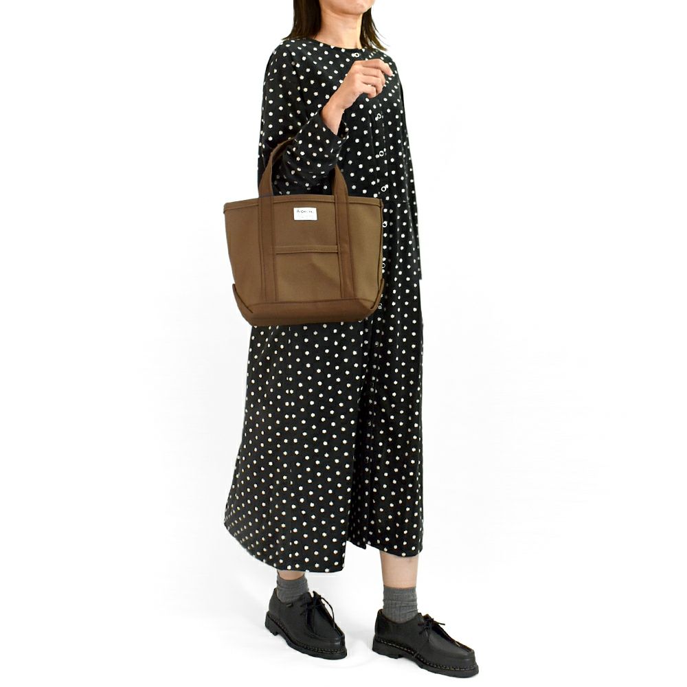 ポンデシャロン (PONT DE CHALONS) NEWコーデュロイ刺繍ワンピース 前開きノーカラーワンピース スナップボタン 22551718