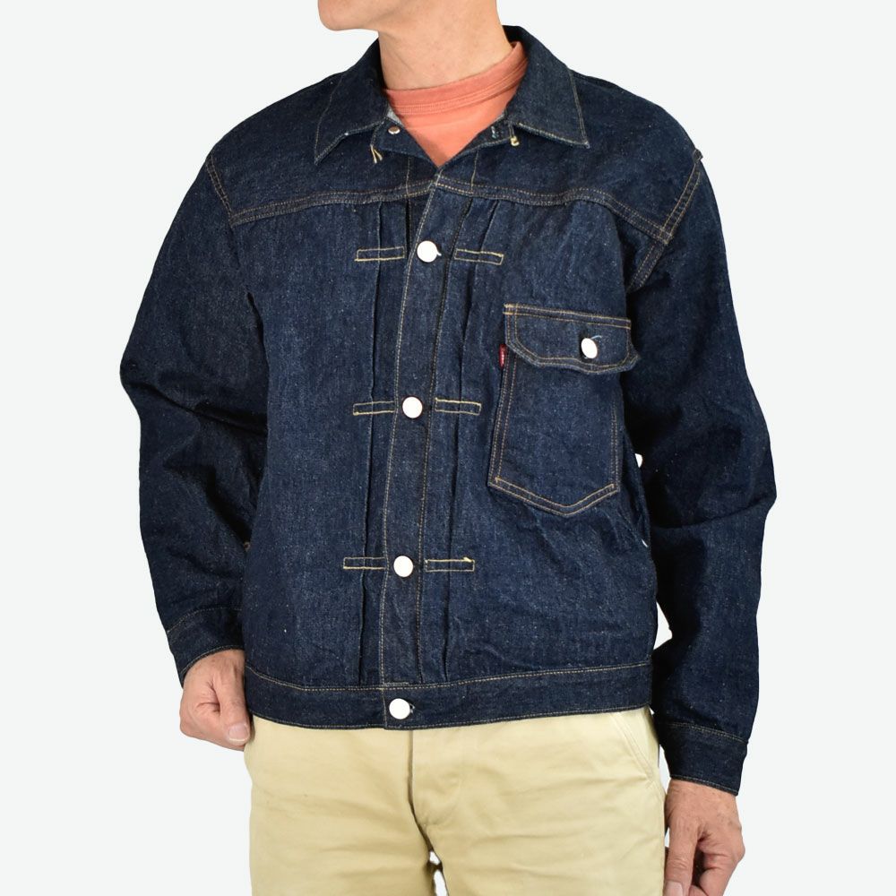 ウエアハウス (WAREHOUSE) Lot DD-2001 (T BACK STYLE) ONE WASH デニムジャケット ジージャン