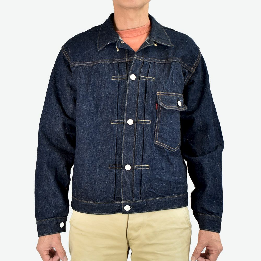 ウエアハウス (WAREHOUSE) Lot DD-2001 (T BACK STYLE) ONE WASH デニムジャケット ジージャン