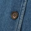 ケレン (KELEN) -KIKO- FLAP DESIGN MAO COLLAR DENIM JACKET デニムジャケット マオカラージャケット LKL25FJK2071