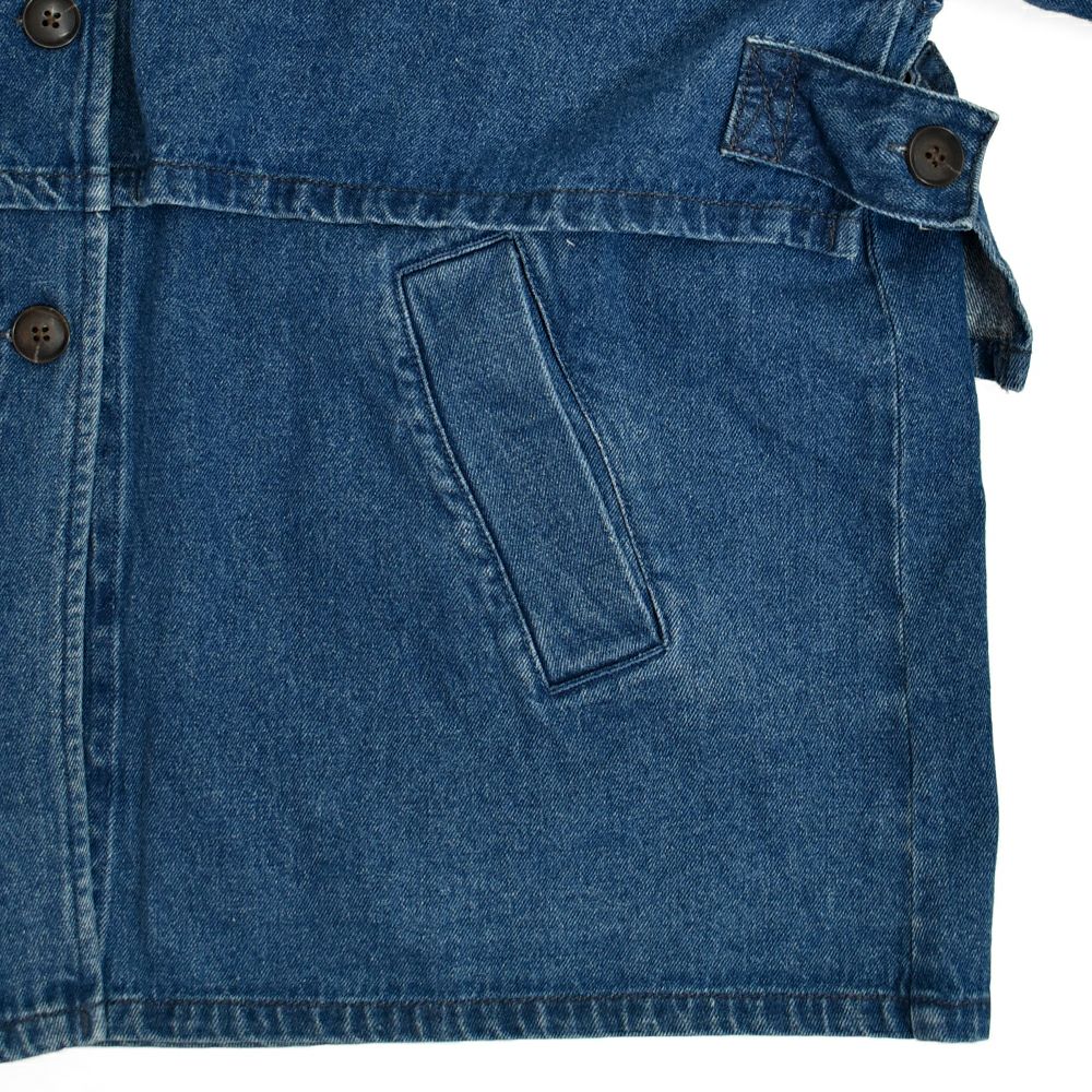 ケレン (KELEN) -KIKO- FLAP DESIGN MAO COLLAR DENIM JACKET デニムジャケット マオカラージャケット LKL25FJK2071