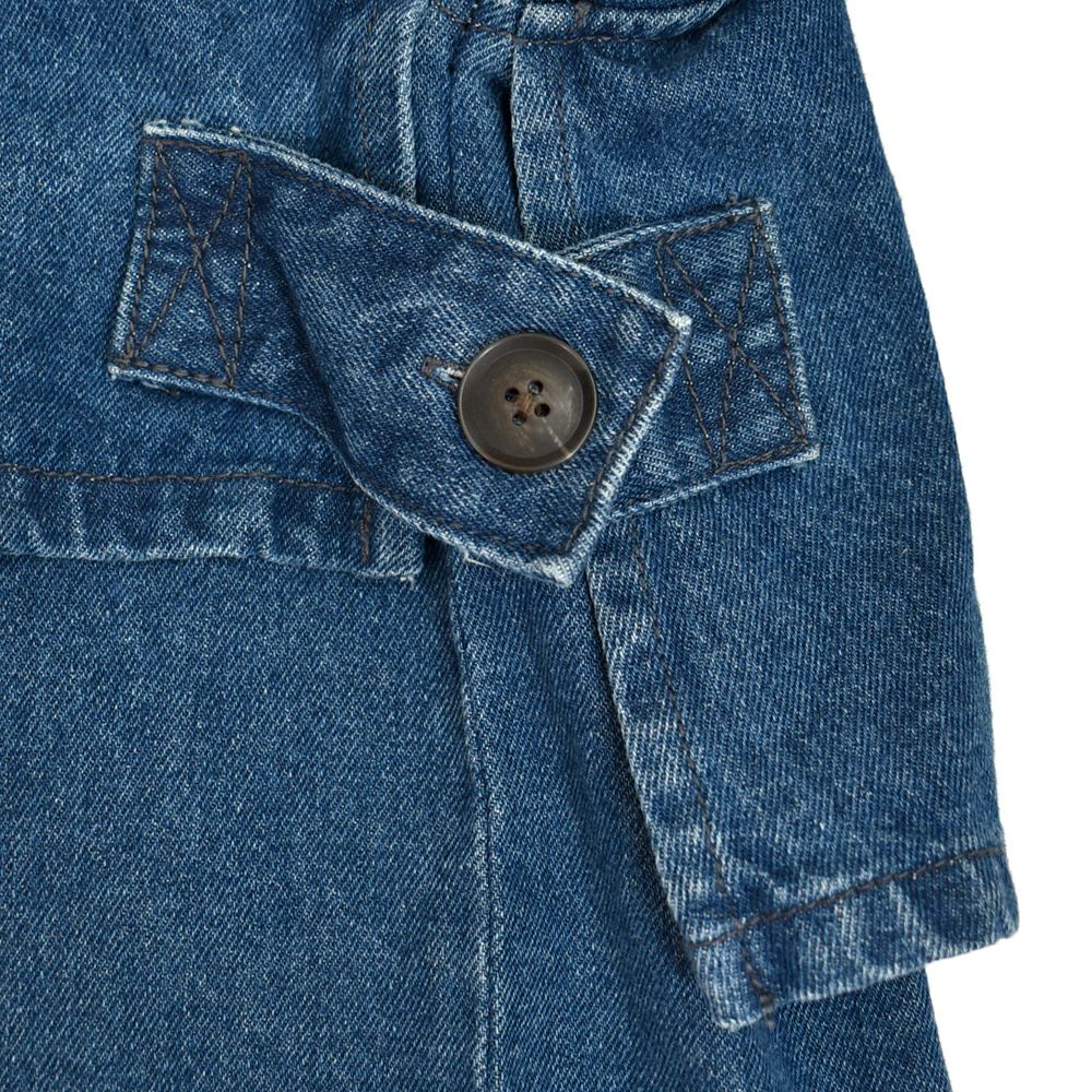 ケレン (KELEN) -KIKO- FLAP DESIGN MAO COLLAR DENIM JACKET デニムジャケット マオカラージャケット LKL25FJK2071