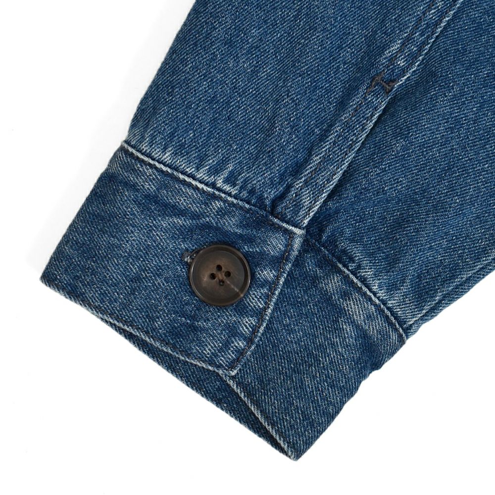 ケレン (KELEN) -KIKO- FLAP DESIGN MAO COLLAR DENIM JACKET デニムジャケット マオカラージャケット LKL25FJK2071