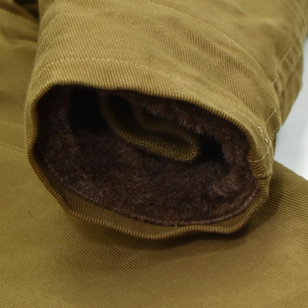 フリーホイーラーズ (FREEWHEELERS) NAVY DEPARTMENT JACKET, DECK,ZIP TYPE N-1 1940s MILITARY CLOTHING DARK KHAKI BEIGE：NXS1404 Original Jungle Cloth Paraffin Coating デッキジャケット アウター コート 2531001