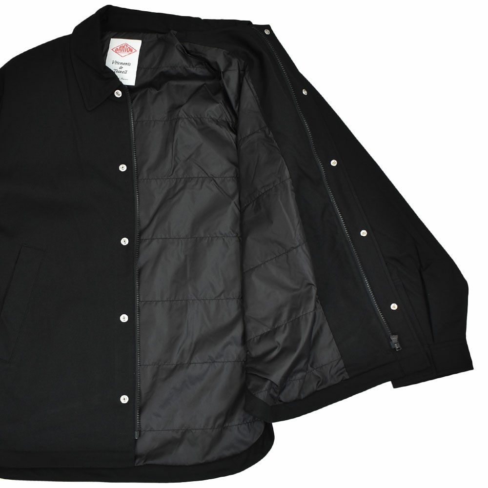 ダントン (DANTON) MEN'S COACH JACKET ライトアウター　コート 薄中綿 DT-A0716WLX