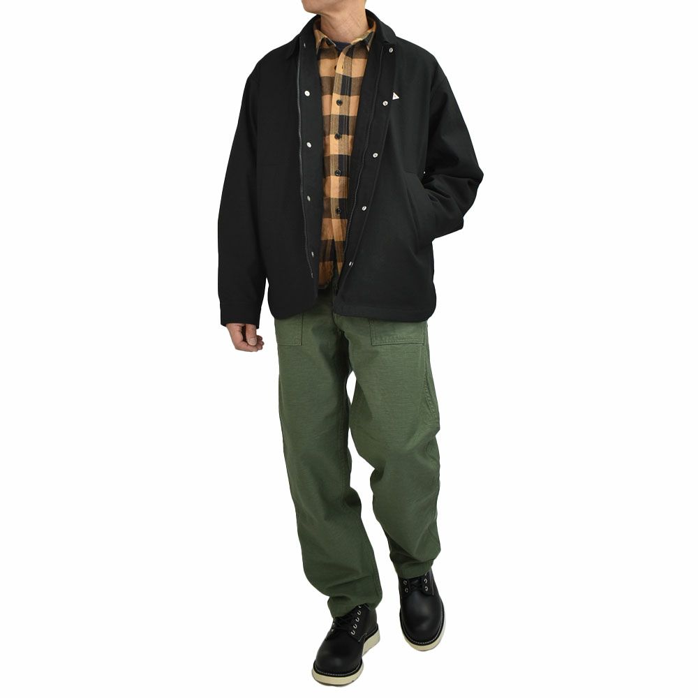 ダントン (DANTON) MEN'S COACH JACKET ライトアウター　コート 薄中綿 DT-A0716WLX