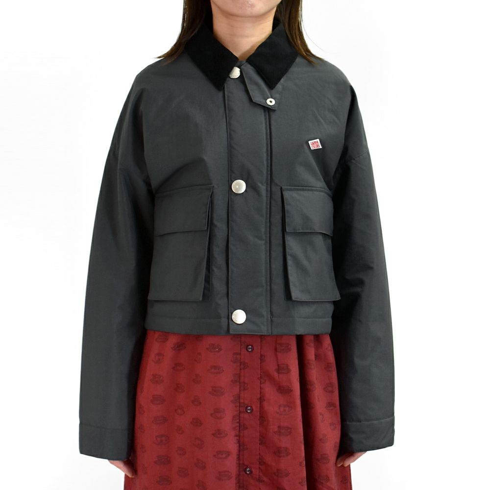 ダントン (DANTON) WOMEN'S NYLON TAFFETA SHORT JACKET ナイロンハンティングジャケット コート DT-0522NTF