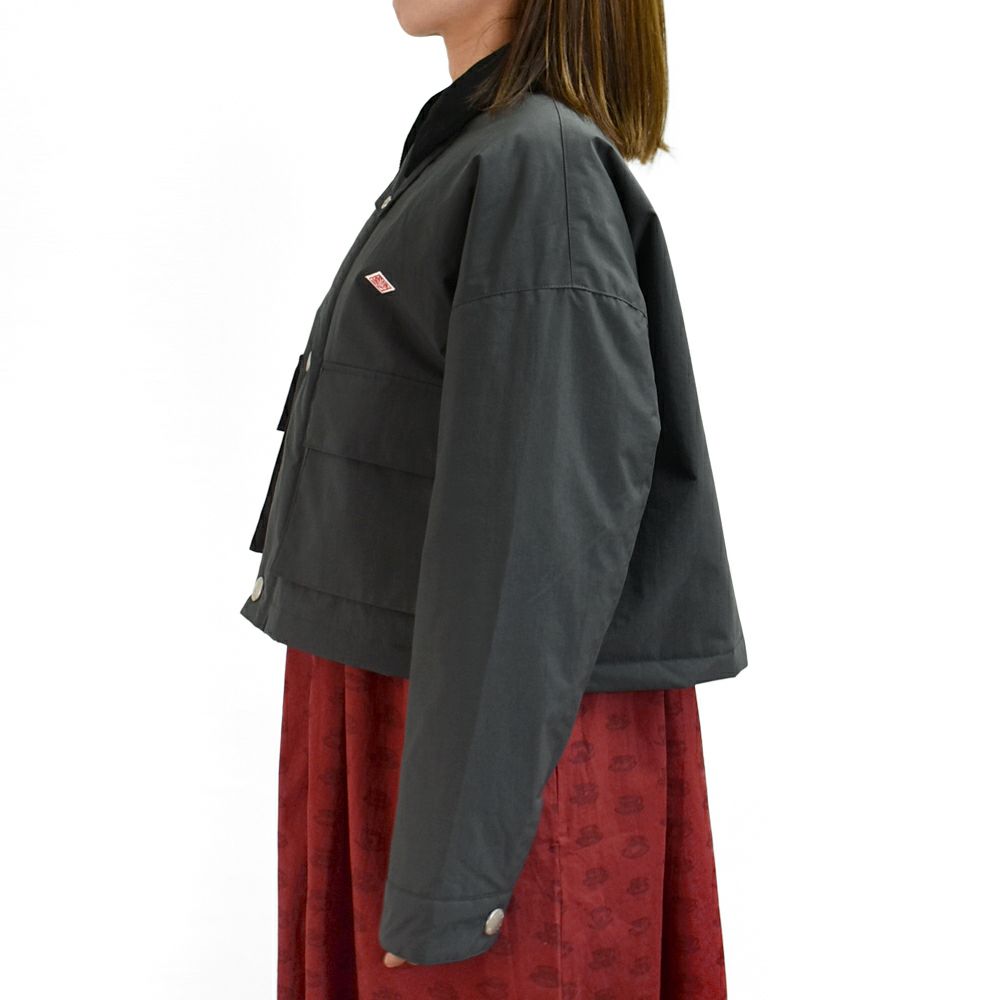 ダントン (DANTON) WOMEN'S NYLON TAFFETA SHORT JACKET ナイロンハンティングジャケット コート DT-0522NTF