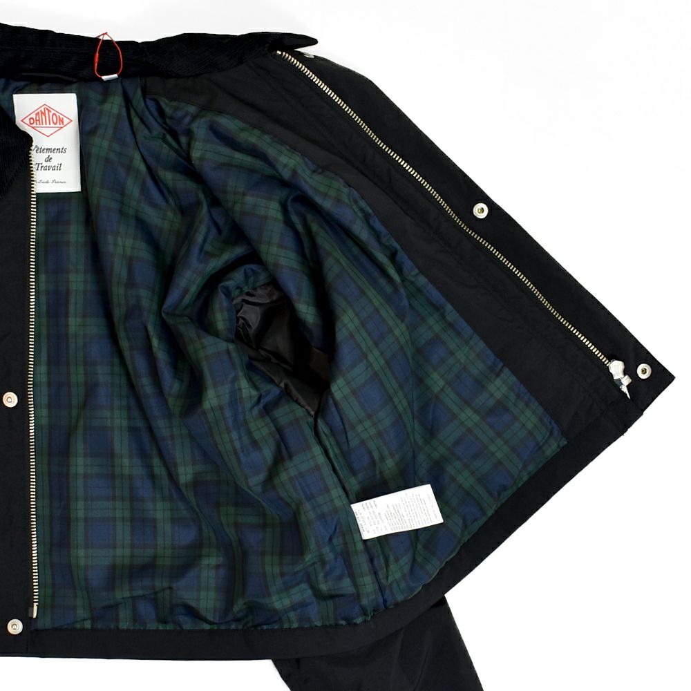 ダントン (DANTON) WOMEN'S NYLON TAFFETA SHORT JACKET ナイロンハンティングジャケット コート DT-0522NTF