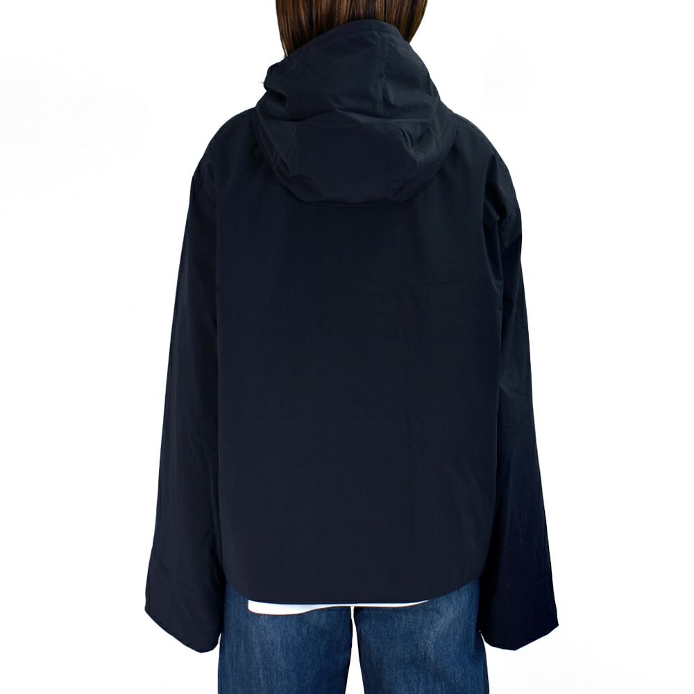 ダントン (DANTON) WOMEN'S INSULATION HOODED WIDE JACKET ショート丈フードジャケット ライトアウター DT-A0673PNT