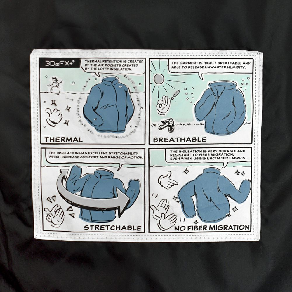 オーチバル/オーシバル (ORCIVAL) スタンドカラー中綿ブルゾン STAND COLLAR BLOUSON 3DeFX中綿ジャケット アウター コート OR-A0580BTT