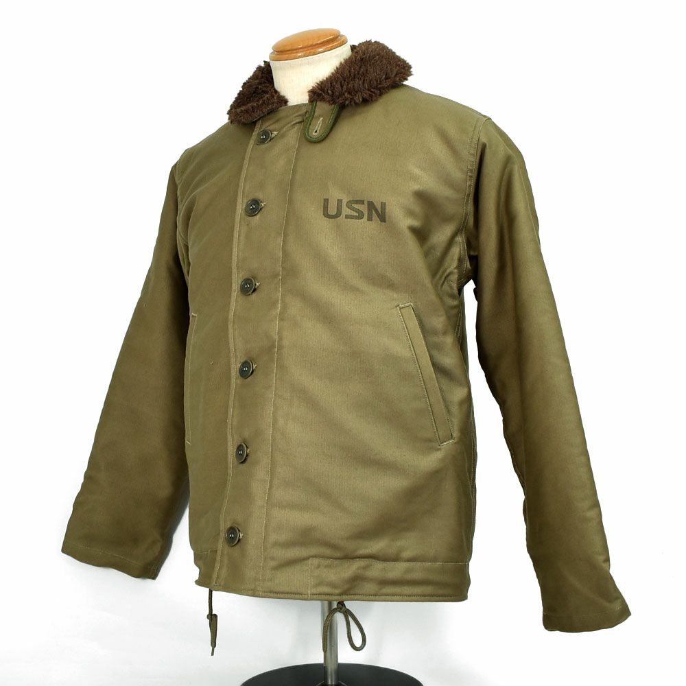 ウエアハウス (WAREHOUSE) Lot 2227 FINAL FORM OF WWⅡ 1945 N-1 WINTER JACKET KHAKI (NXSX 76062) デッキジャケット アウター コート N-1 2227