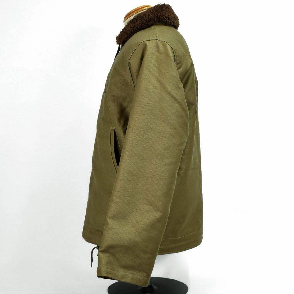 ウエアハウス (WAREHOUSE) Lot 2227 FINAL FORM OF WWⅡ 1945 N-1 WINTER JACKET KHAKI (NXSX 76062) デッキジャケット アウター コート N-1 2227