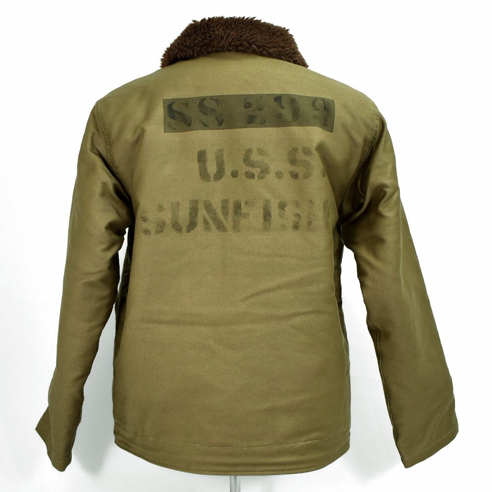 ウエアハウス (WAREHOUSE) Lot 2227 FINAL FORM OF WWⅡ 1945 N-1 WINTER JACKET KHAKI (NXSX 76062) デッキジャケット アウター コート N-1 2227