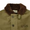 ウエアハウス (WAREHOUSE) Lot 2227 FINAL FORM OF WWⅡ 1945 N-1 WINTER JACKET KHAKI (NXSX 76062) デッキジャケット アウター コート N-1 2227