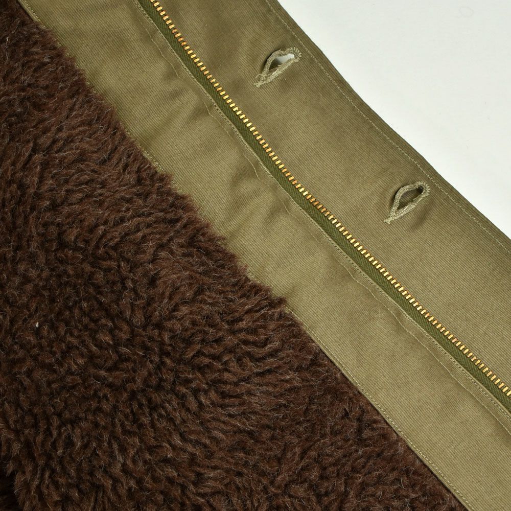 ウエアハウス (WAREHOUSE) Lot 2227 FINAL FORM OF WWⅡ 1945 N-1 WINTER JACKET KHAKI (NXSX 76062) デッキジャケット アウター コート N-1 2227