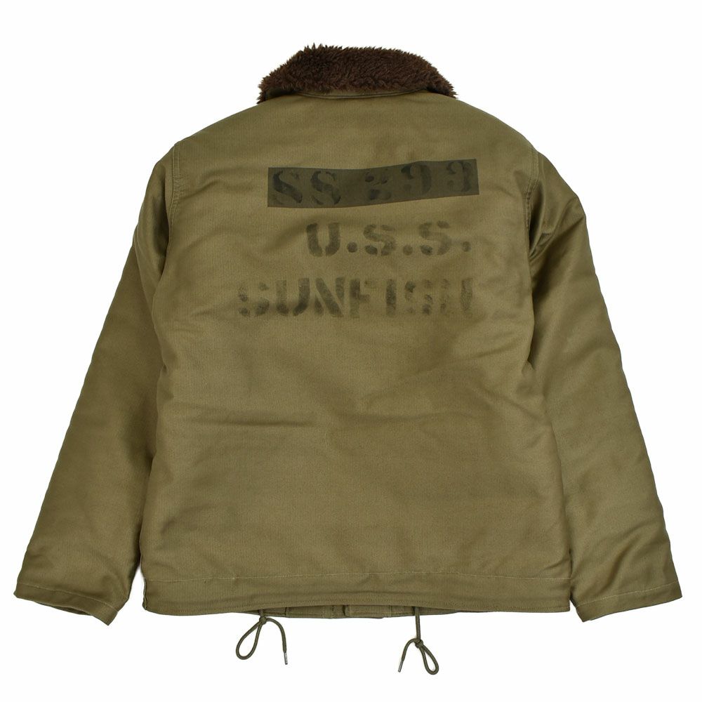 ウエアハウス (WAREHOUSE) Lot 2227 FINAL FORM OF WWⅡ 1945 N-1 WINTER JACKET KHAKI (NXSX 76062) デッキジャケット アウター コート N-1 2227