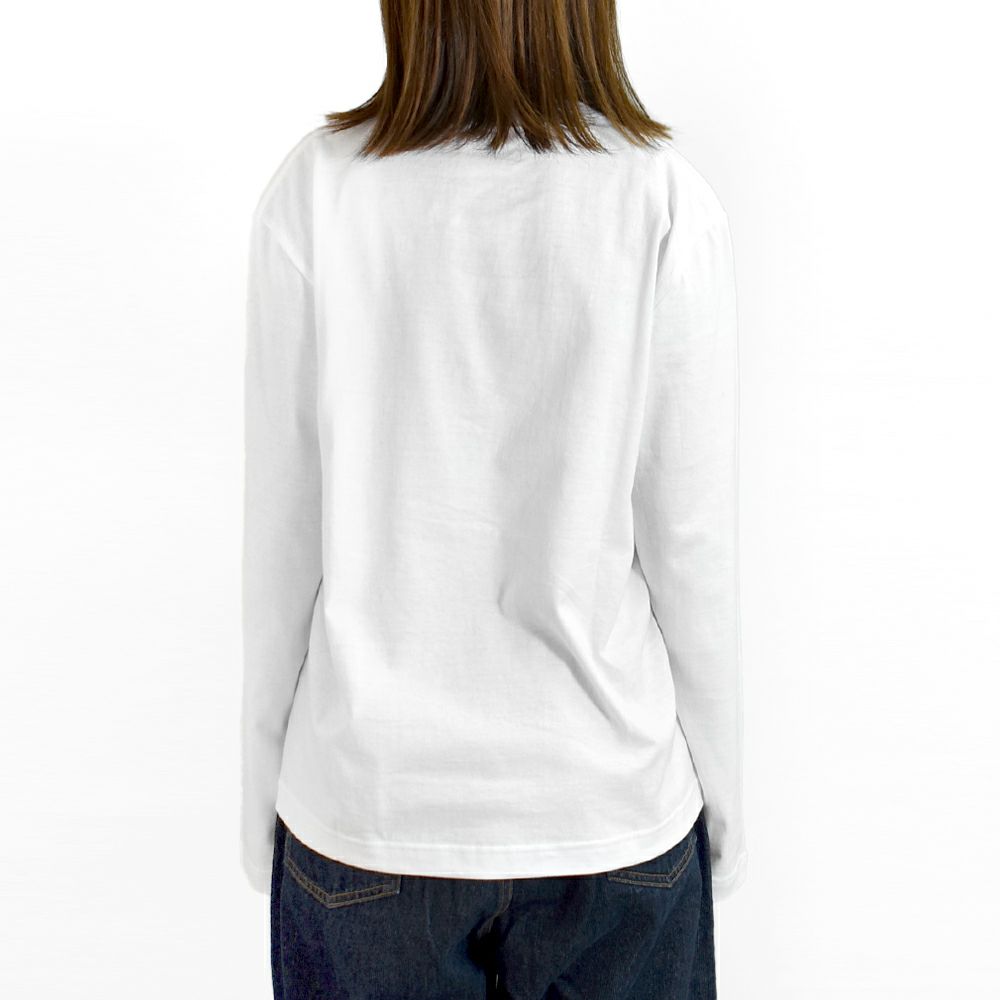 マーブルシュッド (marble SUD) frame flower L/S Tシャツ 刺繍長袖Tシャツ ロンT 01FF020225