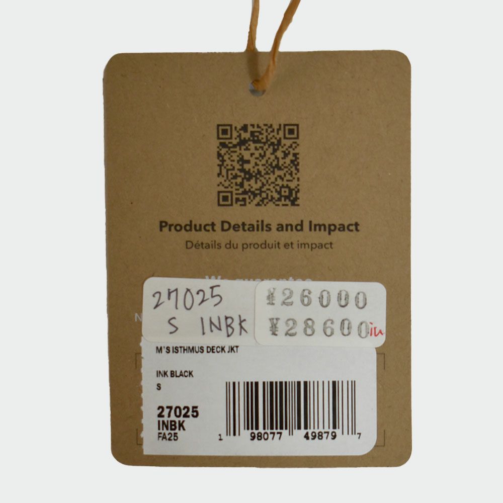 パタゴニア (PATAGONIA) メンズ イスマス デックジャケット M's Isthmus Deck Jkt ライトアウター ジップアップジャケット 27025