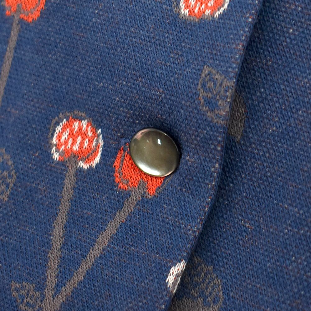 マーブルシュッド (marble SUD) cherry JQ パフカーディガン 長袖カーディガン コットンカーディガン 02FF079112