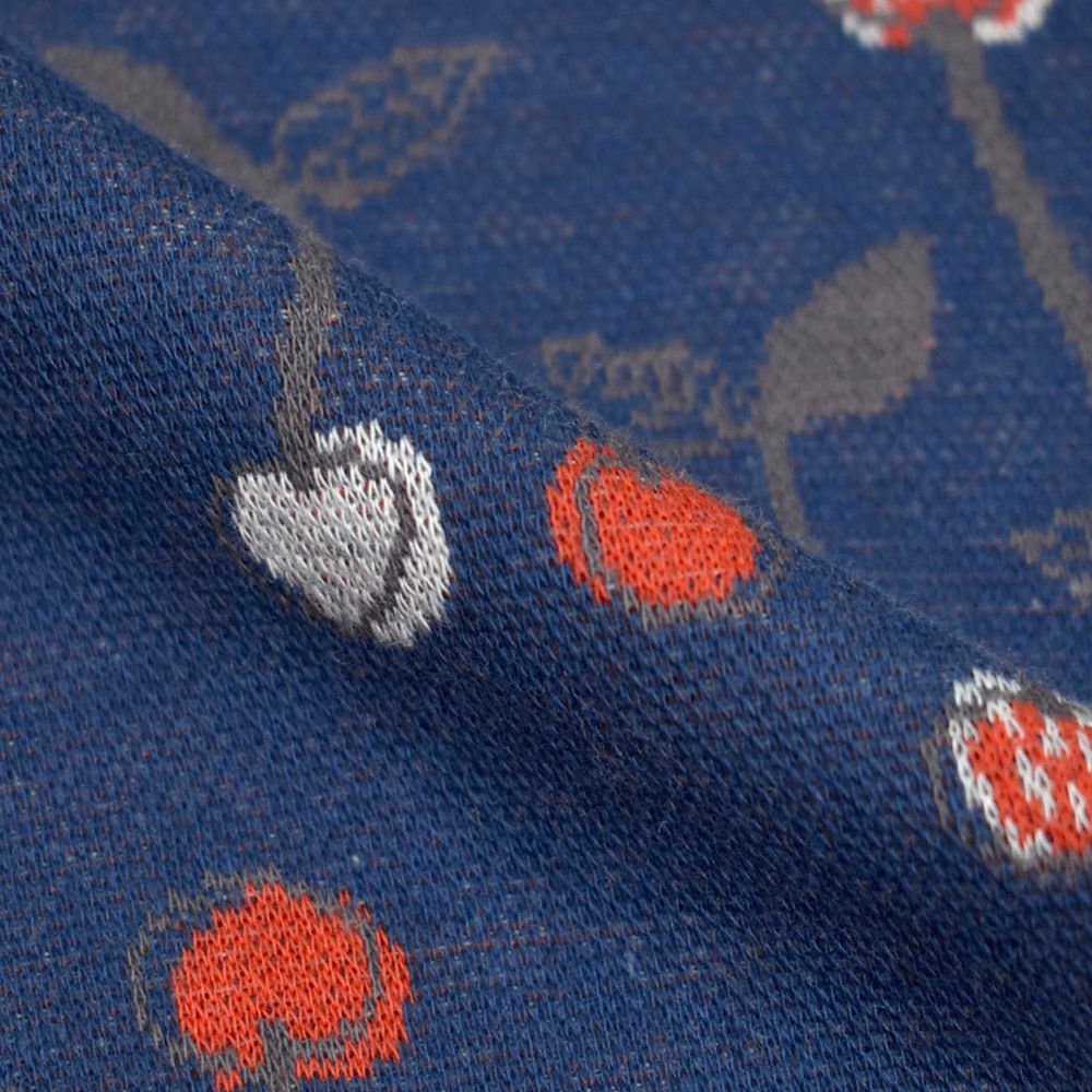 マーブルシュッド (marble SUD) cherry JQ パフカーディガン 長袖カーディガン コットンカーディガン 02FF079112