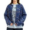 マーブルシュッド (marble SUD) cherry JQ パフカーディガン 長袖カーディガン コットンカーディガン 02FF079112