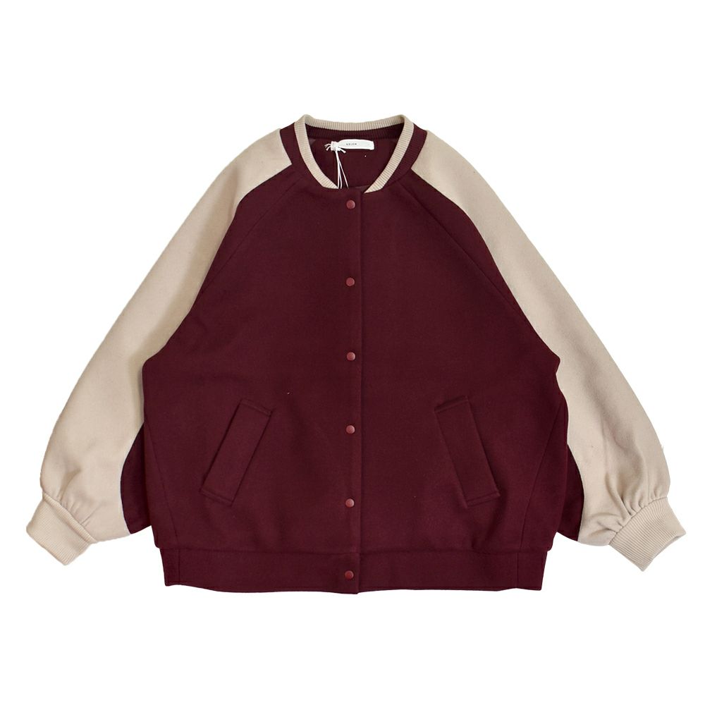 ケレン (KELEN) -BAHI- DESIGN STADIUM JAMPER スタジアムジャケット アウター LKL25FJK2072 BORDEAUX