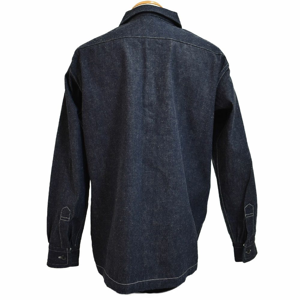 ウエアハウス (WAREHOUSE) Lot 3063 1930'S WPA ONE POCKET PULLOVER SHIRTS インディゴデニム プルオーバーデニムシャツ