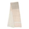 ケレン (KELEN) -TITI- COLOR BLOCK DESIGN STOLE マフラー ストール LKL25FAC2034 PINKBEIGE