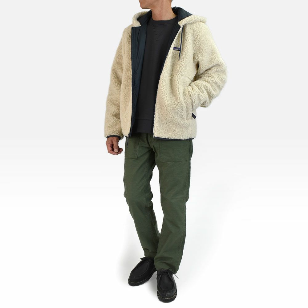パタゴニア (PATAGONIA) メンズ レトロX フーディ ジャケット M’s Retro-X Hoody Jkt フリースジャケット アウター コート 23125 DNAT(Dark Natural)