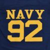 ウエアハウス (WAREHOUSE) Lot 4063 7分袖フットボールT NAVY 92 プリントTシャツ ロンT