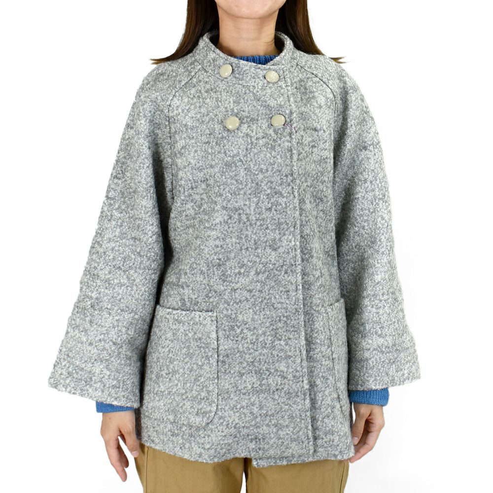 ポンデシャロン (PONT DE CHALONS) ループヤーンダブルショートコート (裏付) ショートコート ジャケット アウター 22553114