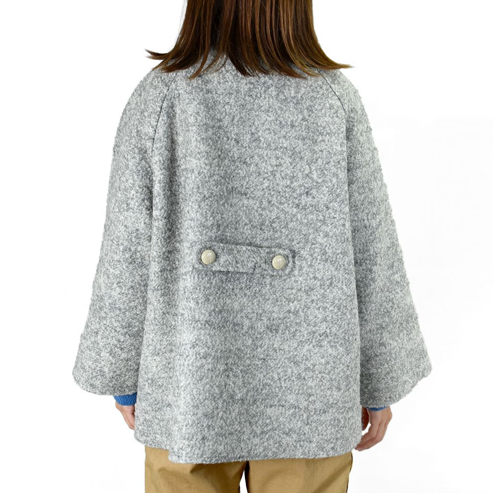 ポンデシャロン (PONT DE CHALONS) ループヤーンダブルショートコート (裏付) ショートコート ジャケット アウター 22553114