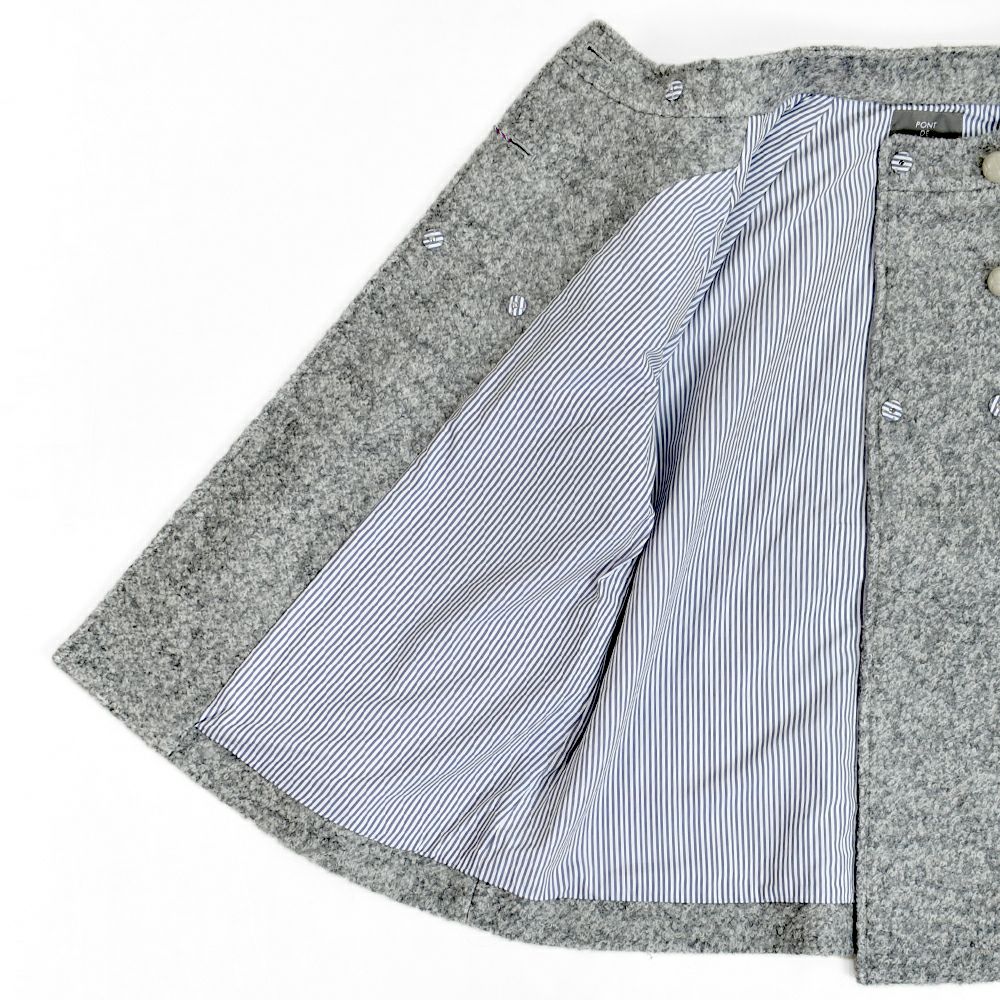 ポンデシャロン (PONT DE CHALONS) ループヤーンダブルショートコート (裏付) ショートコート ジャケット アウター 22553114