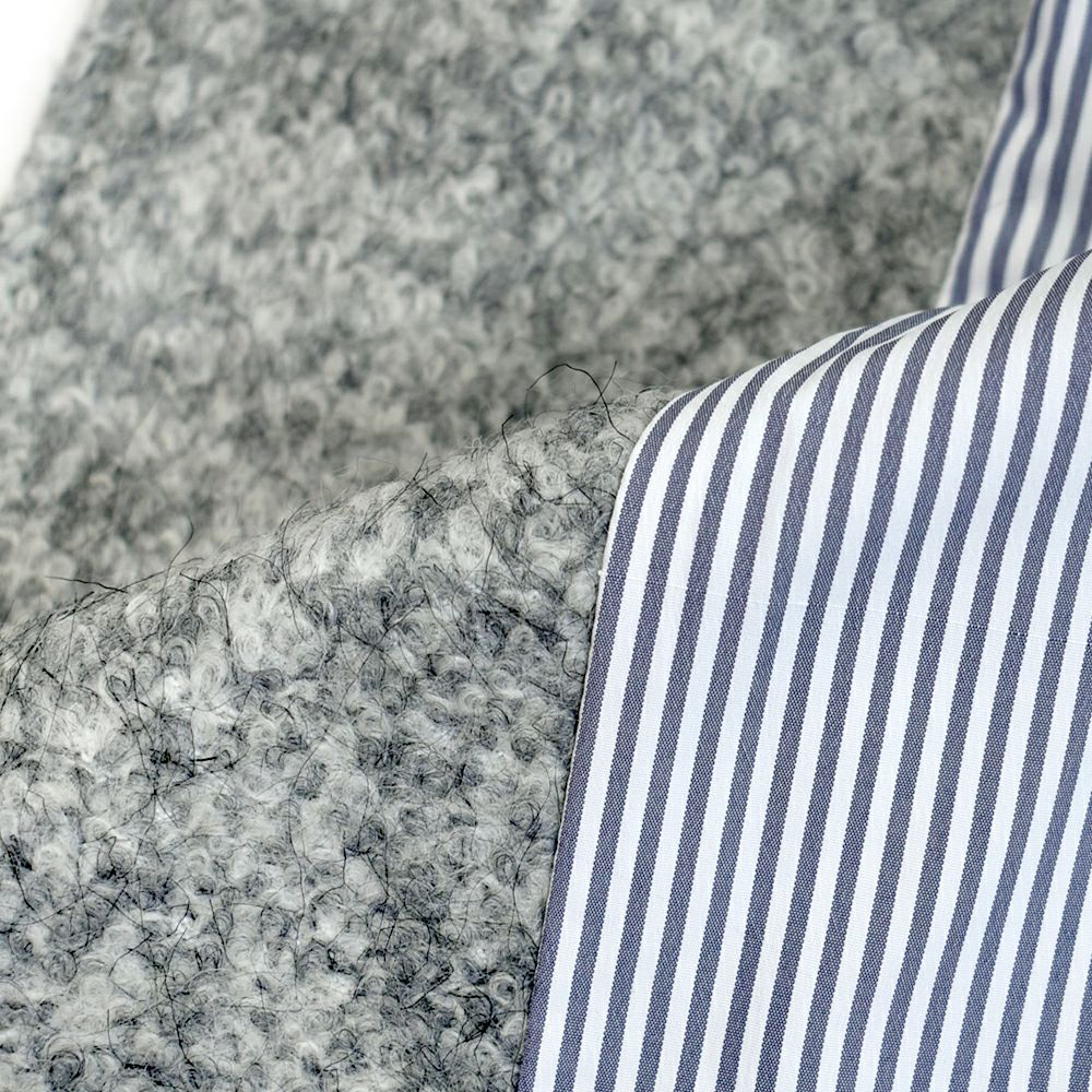 ポンデシャロン (PONT DE CHALONS) ループヤーンダブルショートコート (裏付) ショートコート ジャケット アウター 22553114